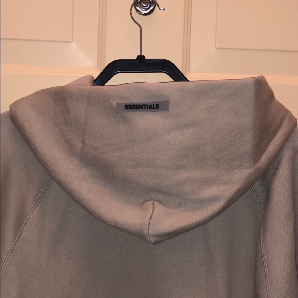 Essentials Fear of God (SS20) String/Tan Hoodie - Picture 4 of 6